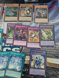 24 Card Dracotail Deck Core (Monsters, spells, traps, extra) Yugioh! - Image 2