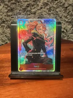 Sanji OP10-005 SR Royal Blood Foil One Piece CCG TCG Card Game - Image 1
