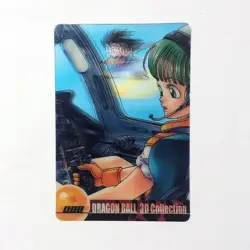 Y808 Bulma 088 Japanese Dragon Ball Morinaga 3D Collection Card M30 - Image 1