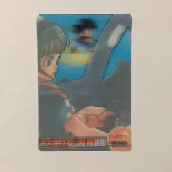 Y808 Bulma 088 Japanese Dragon Ball Morinaga 3D Collection Card M30 - Image 2