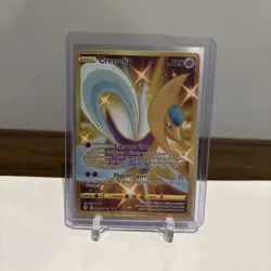 Pokemon TCG Cresselia Evolving Skies Holo GOLD Secret Rare Card 228/203 - Image 1