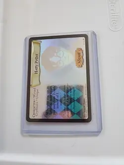 Harry Potter Trading Card Game TCG Hologram Wizard Foil 8/116 Rare Foil 2001 - Image 1