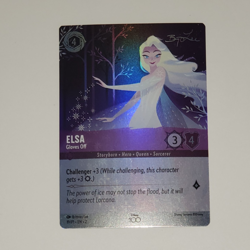 Elsa - Gloves Off 19 D100 Disney100 Promo Lorcana Card NM Free ship - Image 3