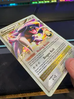 3 Card Lot | Garchomp C Lv.X, Charizard G LvX (DP45), Muk Legendary Collections - Image 2