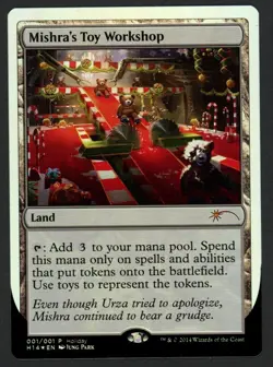 ***FOIL Mishra's Toy Workshop Holiday Promo*** MTG Promo Magic Kid Icarus - Image 1