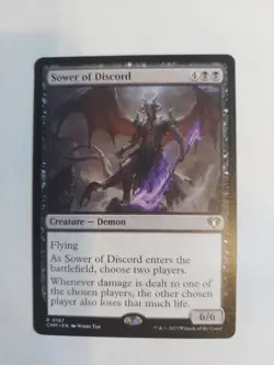 Sower of Discord Commander Masters Regular - Image 1
