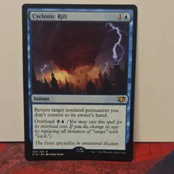 Magic: The Gathering Cyclonic Rift Instant Rare Commander 2014 104/337 Blue Reg… - Image 1
