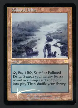 ***FOIL Polluted Delta*** MTG Onslaught Magic Kid Icarus - Image 1