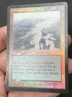 ***FOIL Polluted Delta*** MTG Onslaught Magic Kid Icarus - Image 3