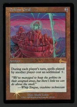 ***FOIL Defense Grid*** MTG Urza's Legacy Magic Kid Icarus - Image 1