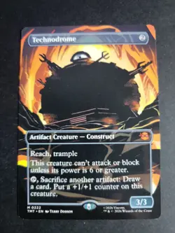 Technodrome (Borderless) Mythic MTG Ninja Turtles - Image 1