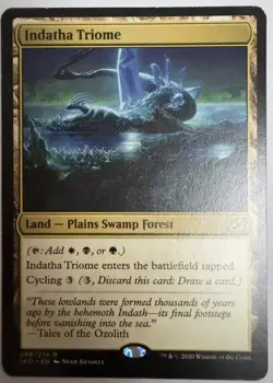 MTG Indatha Triome - 248 / English / Light Play - Image 1