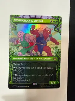 Groundchuck & Dirtbag (Showcase FOIL) MTG: Teenage Mutant TMNT - SHIPS NOW! - Image 1