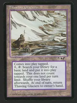 ***Thawing Glaciers*** MTG Alliances Magic Kid Icarus - Image 1