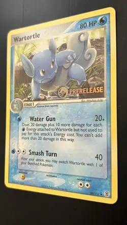 Wartortle Prerelease Stamp Promo NM Pokemon TCG EX: FireRed & LeafGreen 50/112 - Image 3