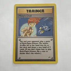 Pokemon TCG Misty's Duel Gym Heroes 123/132 Regular Unlimited LP dd - Image 1