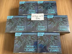 7x Pokemon TCG Mega Evolution Phantasmal Flames Elite Trainer Box ETB SEALED - Image 4