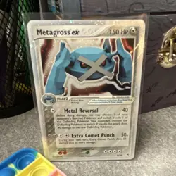 Pokemon TCG Metagross ex EX Hidden Legends Holo Rare EX 150 HP 95/101 English - Image 1
