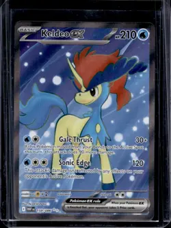 2025 Pokemon White Flare Keldeo ex Ultra Rare #159/086 - Image 1