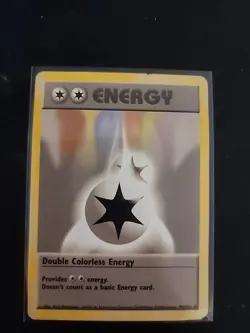 Double Colorless Energy 96/102 Pokemon Base Set Uncommon LP - Image 1