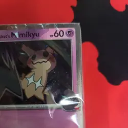 Pokemon Team Rocket's Mimikyu Scarlet & Violet Destined Rivals Prerelease 087 - Image 3