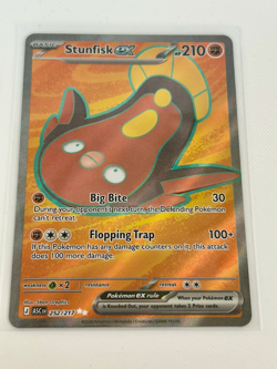 Pokemon ME: Ascended Heroes Stunfisk ex 252/217 Ultra Rare - Image 1