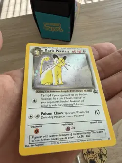 Pokemon Dark Persian Wotc Promo 17/53 Holo Stage 1 60 HP English - Image 1