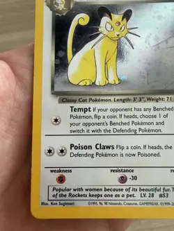 Pokemon Dark Persian Wotc Promo 17/53 Holo Stage 1 60 HP English - Image 2