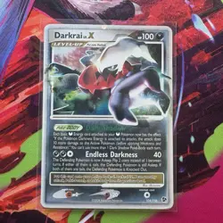Pokemon Darkrai LV.X Ultra Rare Holo 104/106 Great Encounters 100 HP 2008 - Image 1