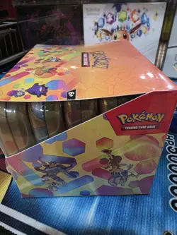 POKEMON SCARLETT & VIOLET 151 MINI TIN DISPLAY CASE 10 PACK SEALED - Image 2