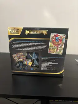 Pokemon TCG Mega Evolution ETB Lucario Elite Trainer Box NEW FACTORY SEALED - Image 2