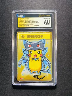 2023 Pokemon TCG JP Charizard Ho-Oh ex Deck By Yukina Suzuki Auto CGC 10 KA37 - Image 1