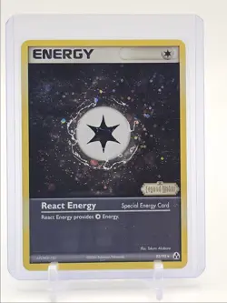 REACT ENERGY 2006 POKEMON EX LEGEND MAKER HOLO STAMPED 82/92 Q1468 - Image 1