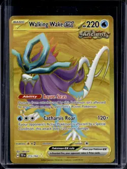 2024 Pokemon Temporal Forces Walking Wake ex #215/162 - Image 1