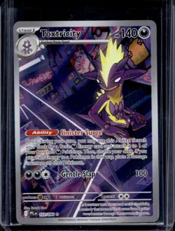 2025 Pokemon Phantasmal Flames Toxtricity Illustration Rare #103/094 - Image 1
