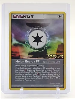 HOLON ENERGY FF 2005 POKEMON EX DELTA SPECIES HOLO STAMPED 104/113 Q1468 - Image 1