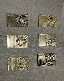 1999 Burger King Pokemon 23k Gold Limited Edition Complete Set - Image 2
