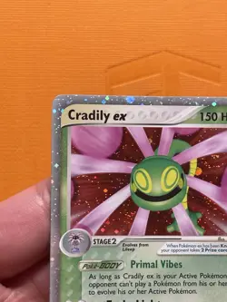 Pokemon EX Team Magma vs Team Aqua Cradily EX Ultra Rare Holo 90/95 LP - Image 5