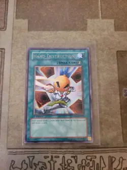 YUGIOH HAND DESTRUCTION DP07-EN018 RARE 1ST ED NM - Image 1