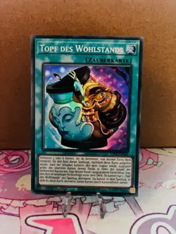Yu-Gi-Oh! RA01-DE066 Topf des Wohlstands Super Rare TCG Sammelkarten deutsch - Image 1
