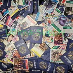 (1000)Bandai ONE PIECE Trading Card Mixed Lot w/ 50 Holographics Holo Foil Bulk - Image 2