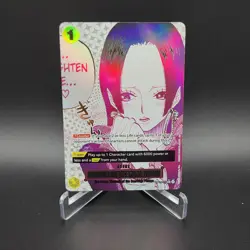Bandai One Piece You'll Frighten Me... Boa Hancock OP14-118 (R) Foil Event - Image 1