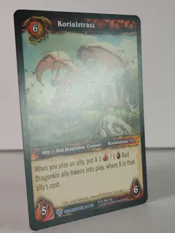 Korialstrasz - Worldbreaker - 211/270 - Wow TCG - Rare - A - Image 3