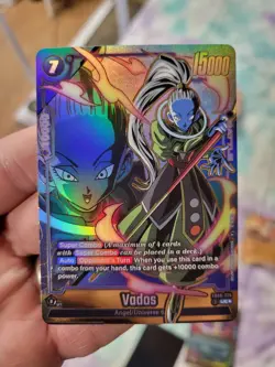 FB08-026 UC* Alt Art Vados Gold Dragon Ball Z Super Card Game Fusion World - Image 1