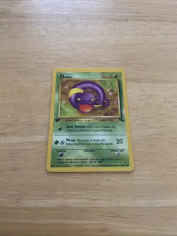 Pokemon TCG Ekans Fossil 1st Edition Regular Common Card 46/62 - Image 2