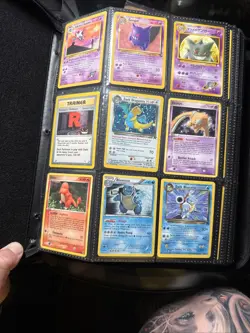 Pokemon TCG Massive Binder Collection 600+ Cards Vintage Holos Ultra Rares Hits - Image 1
