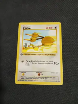 Pokemon Cards: Base Set 1st Edition Common: Doduo 48/102 - Image 1