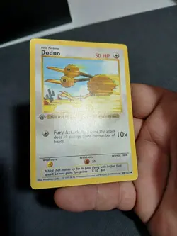 Pokemon Cards: Base Set 1st Edition Common: Doduo 48/102 - Image 3