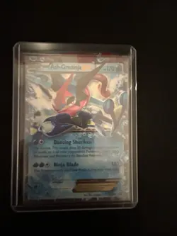 Pokemon TCG Ash-Greninja-EX Holo Promo Card XY133 Rare - Image 1