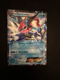 Pokemon TCG Ash-Greninja-EX Holo Promo Card XY133 Rare - Image 2